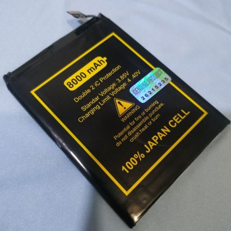 Baterai Batre Battery LG V10 STYLUS 2 BL-45B1F BL45B1F Double Power 8000mAh 2 IC Protector Batu Batr