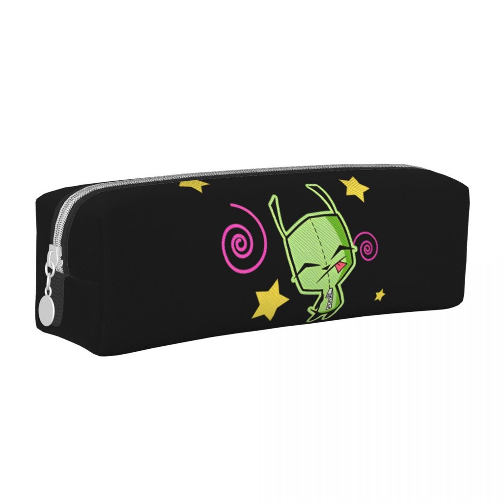 

Gir Invader Zim Cartoon Pencil Case Pencil Pouch Pen Holder for Girls Boys Big Capacity Bag Students School Gifts Stationery