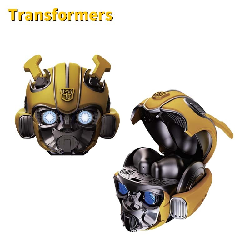 Genuine TRANSFORMERS H1 High-Quality Bluetooth Earphone Cool Bumblebee Mecha-shaped Wireless Headset