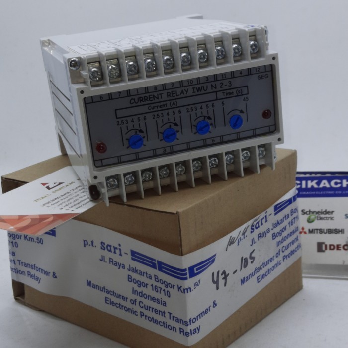 TPJ99 IWU N 2-3 (IWUN2-4, IWU2-3 or RW1-10), CURRENT RELAY, SEG