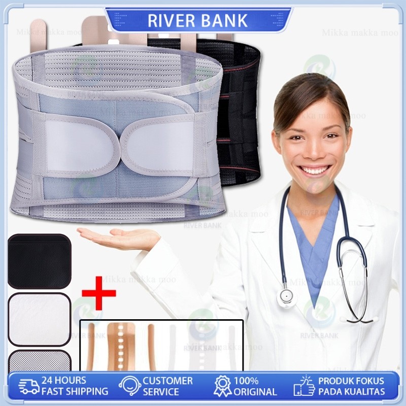 COD Sabuk Dukungan Korset Lumbal untuk Meringankan Sakit Punggung, Tulang Belakang, dan Saraf Pingga