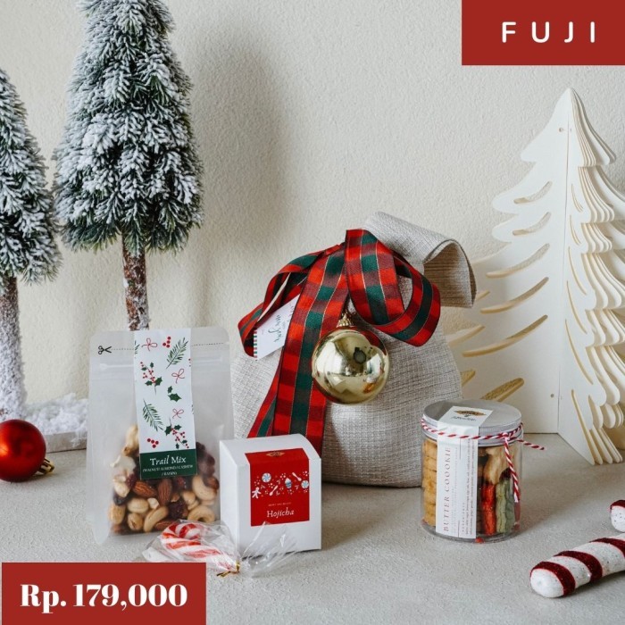

[Best Seller] Xmas Cookies Set | Gift Kado Wedding Christmas CNY Hamper Mother's - White