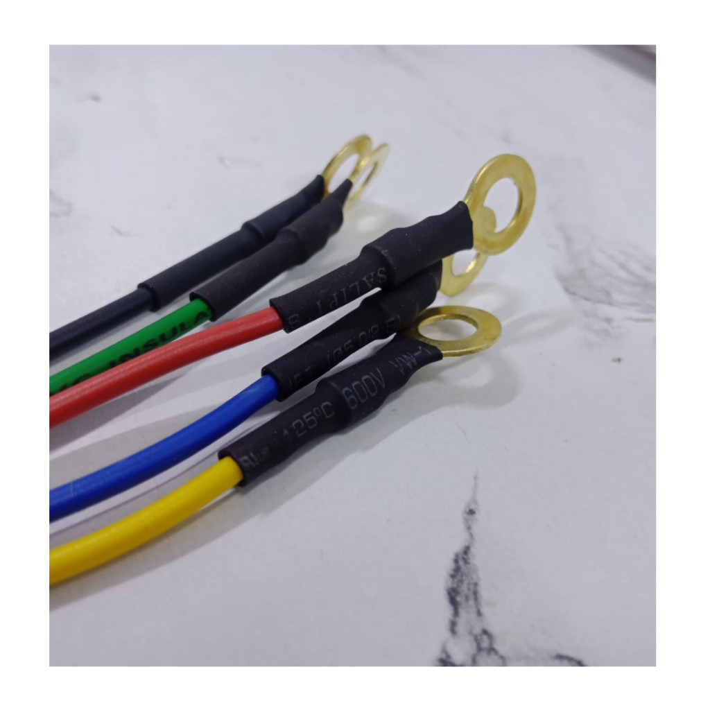 Kabel Grounding NYAF 0.75mm Plus 2 Scun Kabel Negatif Positif Kabel Body Motor Kabel Massa