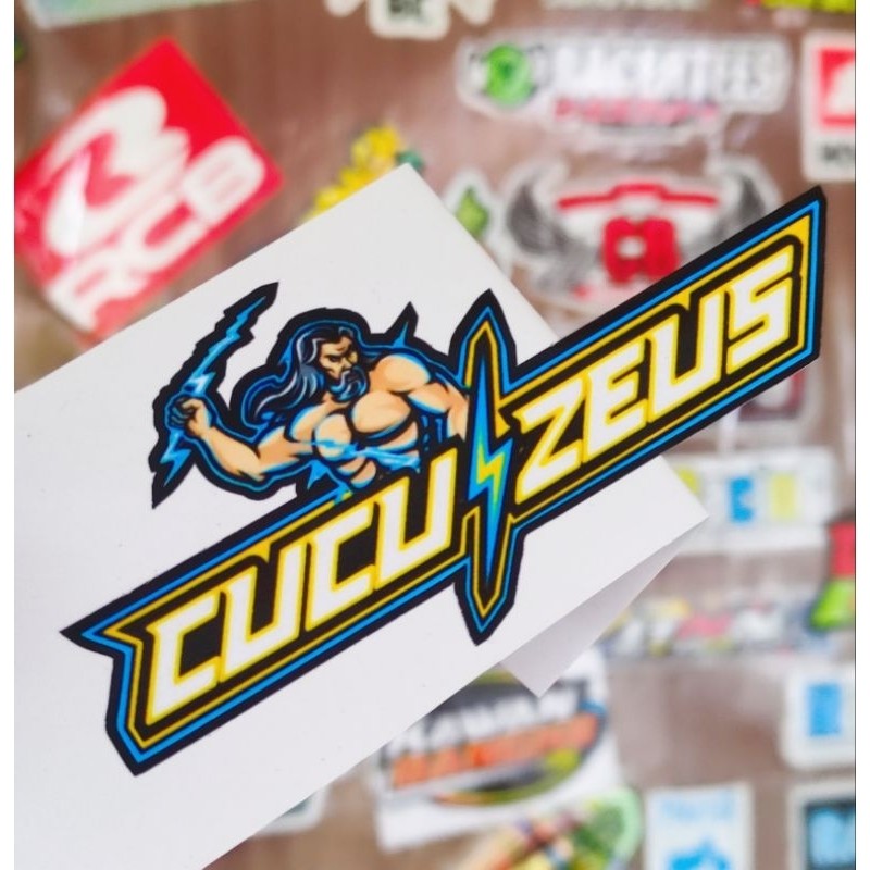 

stiker cucu ZEUS GLOSSY sudah di potong tinggal tempel