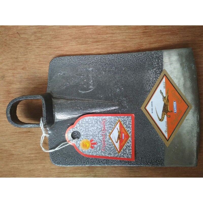 READY STOCK Cangkul baja asli cap buaya mas- Cangkul carmen asli