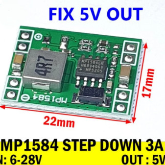 NS99 NEW PART FIX 5V  FIXED MP1584EN DC-DC 3A Power Supply Buck Adjustable Module Super LM2596 STEPD