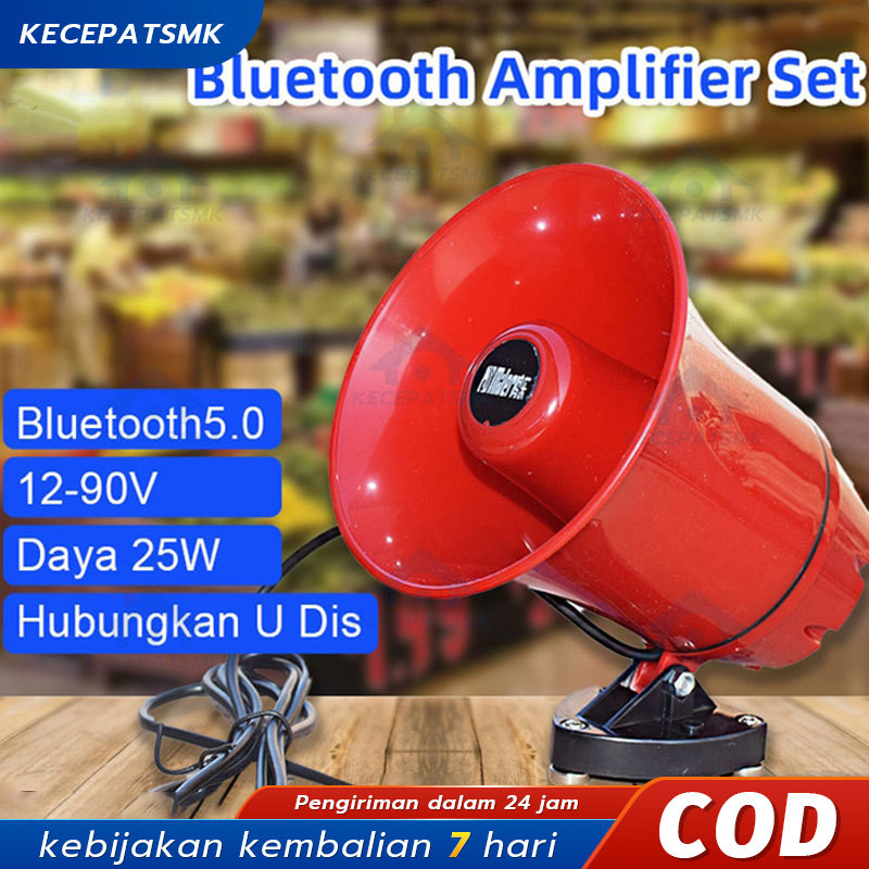 Speaker TOA Sirine Bisa rekam Suara merk  CA-130HTU Suara Jernih Bluetooth Toa Keliling Motor Aki Re