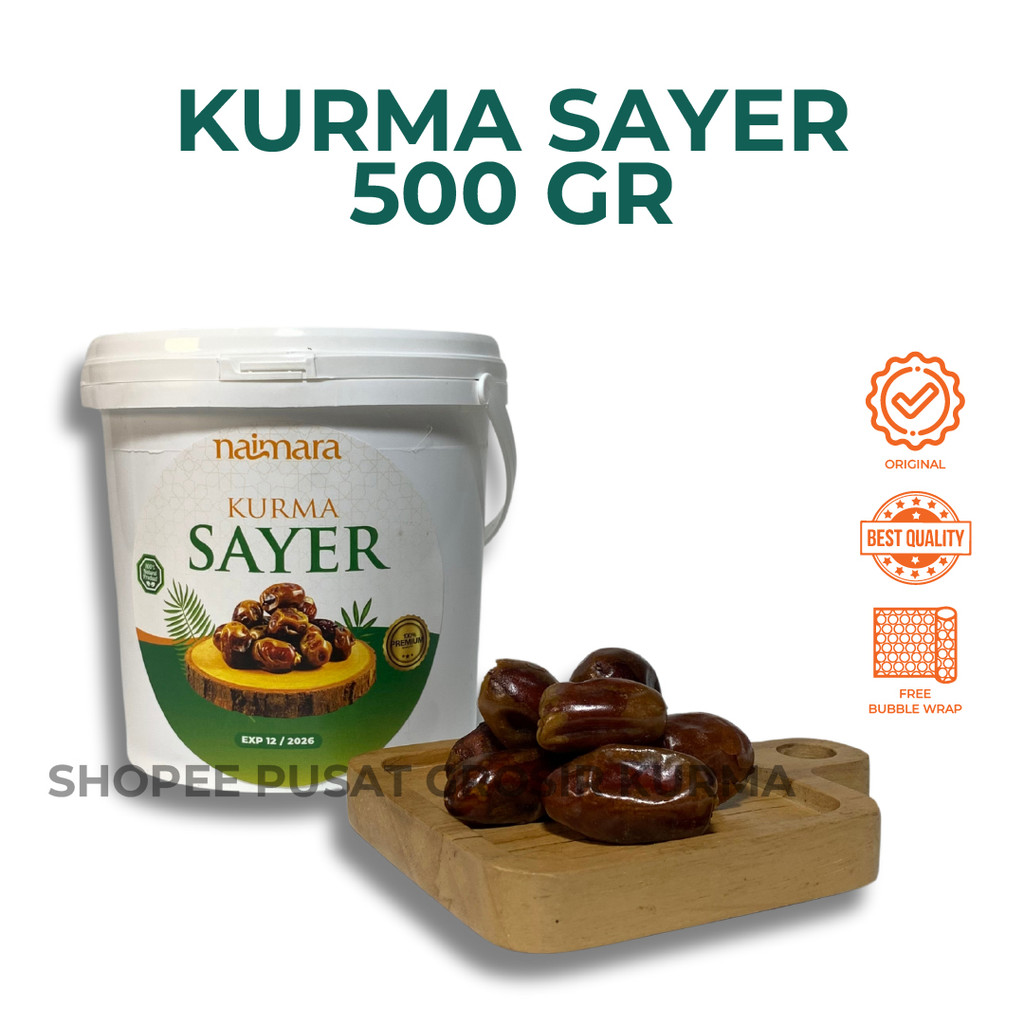 

KURMA SAYER EMBER MURAH FRESH HALAL ORIGINAL ARAB BEST QUALITY
