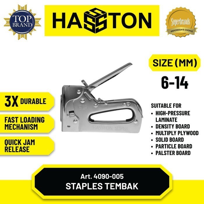 

Hasston Staples Set Gun 3 Way (4090-005) - Gun 4-8mm / Tools / Obi Teknik