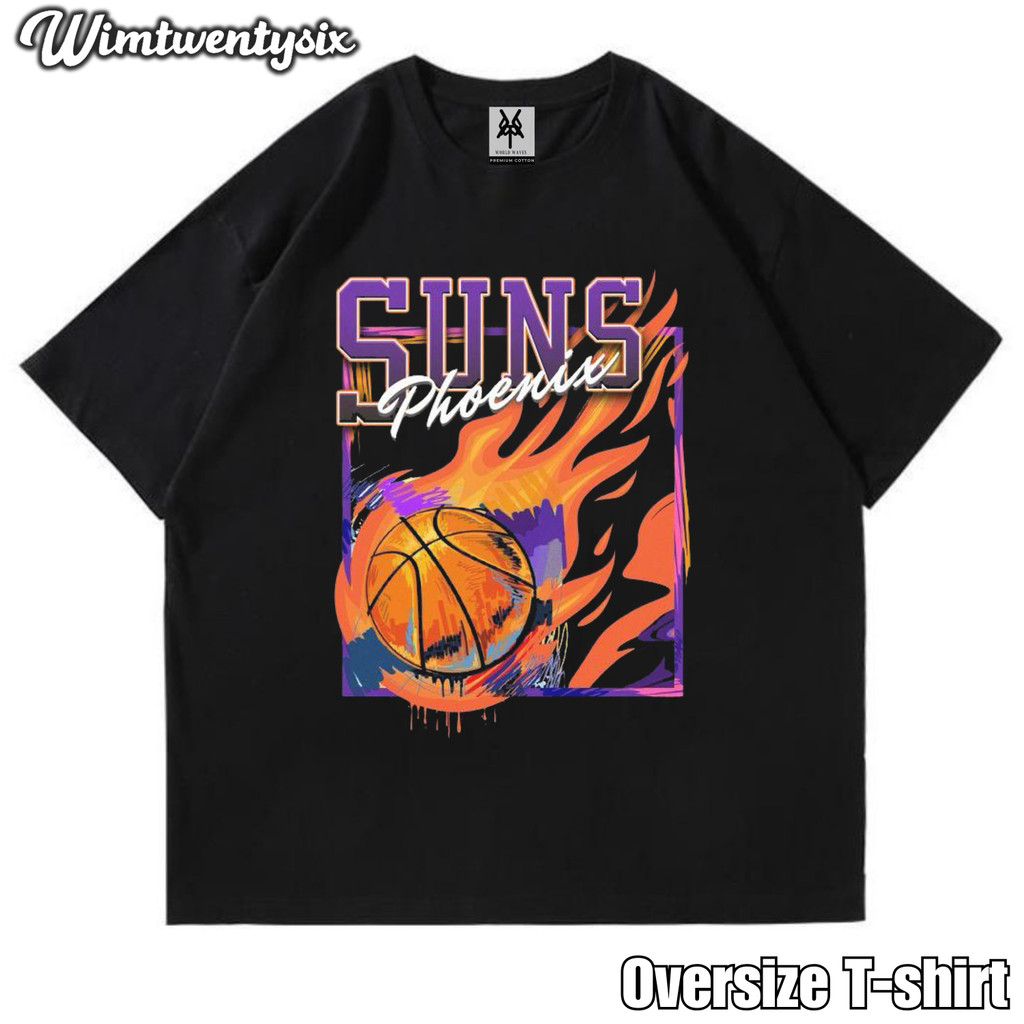 KAOS OVERSIZE | VINTAGE | T-SHIRT OVERSIZE | KAOS BASKETBALL SUNS PHOENIX TEE