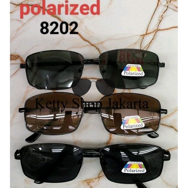 [YC8202]Kacamata Hitam Sunglasses Fashion Polarized Unisex Pria Wanita