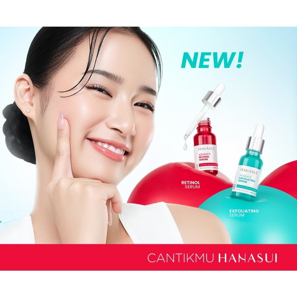 ❤️ LUX86 ❤️  HANASUI Serum 20ml VitC/Whitening Gold/Anti Acne BPOM