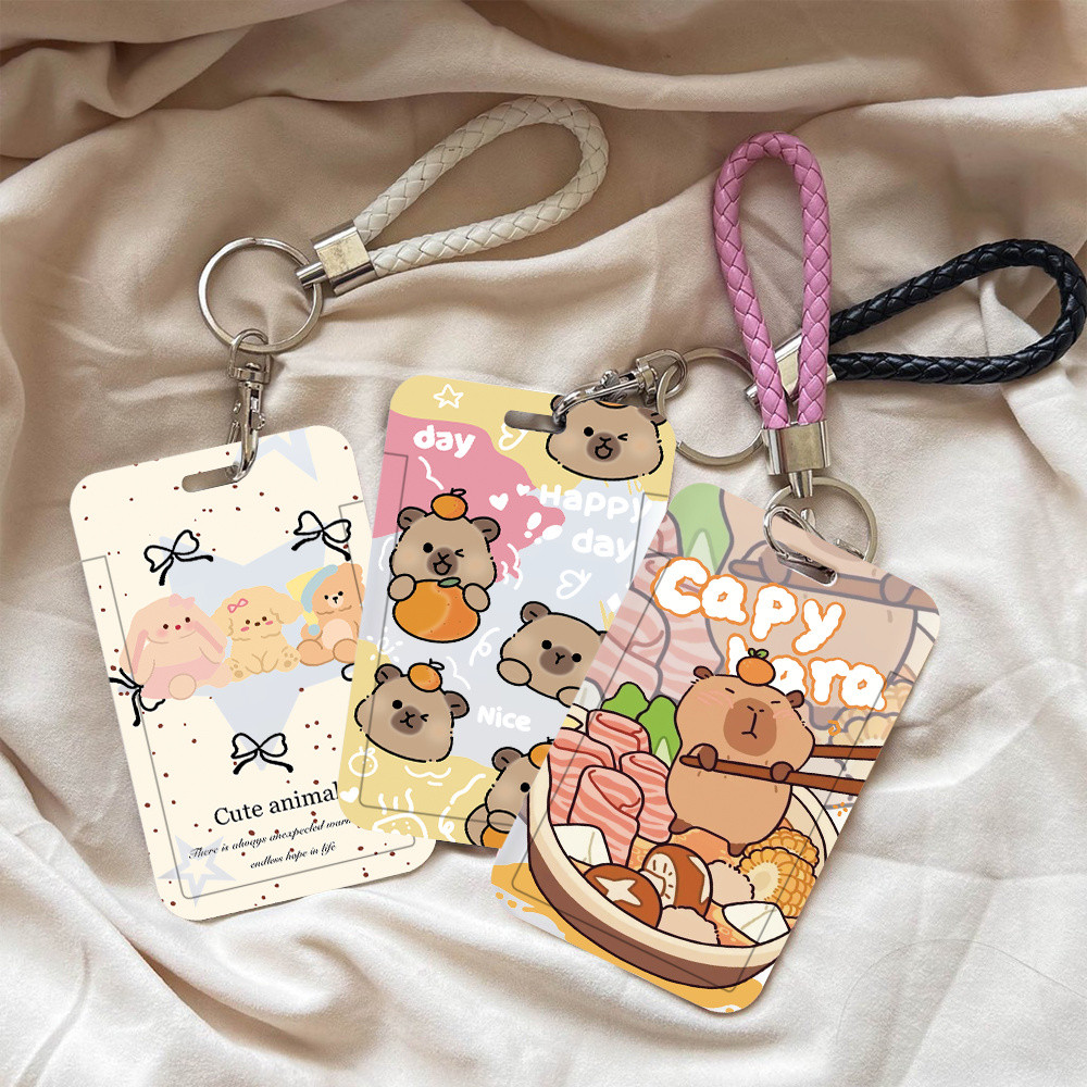 

ID CARD HOLDER MOTIF Tangerine capybara PHOTOCARD PHOTO CARD