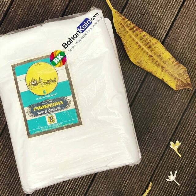 DISKON KUALITAS SUPER KAIN MORI PRIMISIMA CAP KERETA KENCANA UKURAN - 50 cm