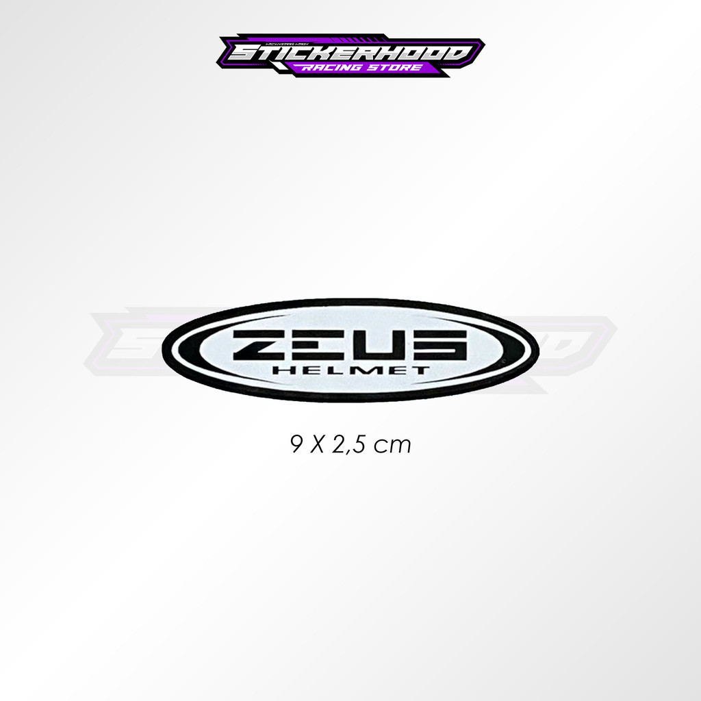 STICKER STIKER ZEUS HELMET LOGO
