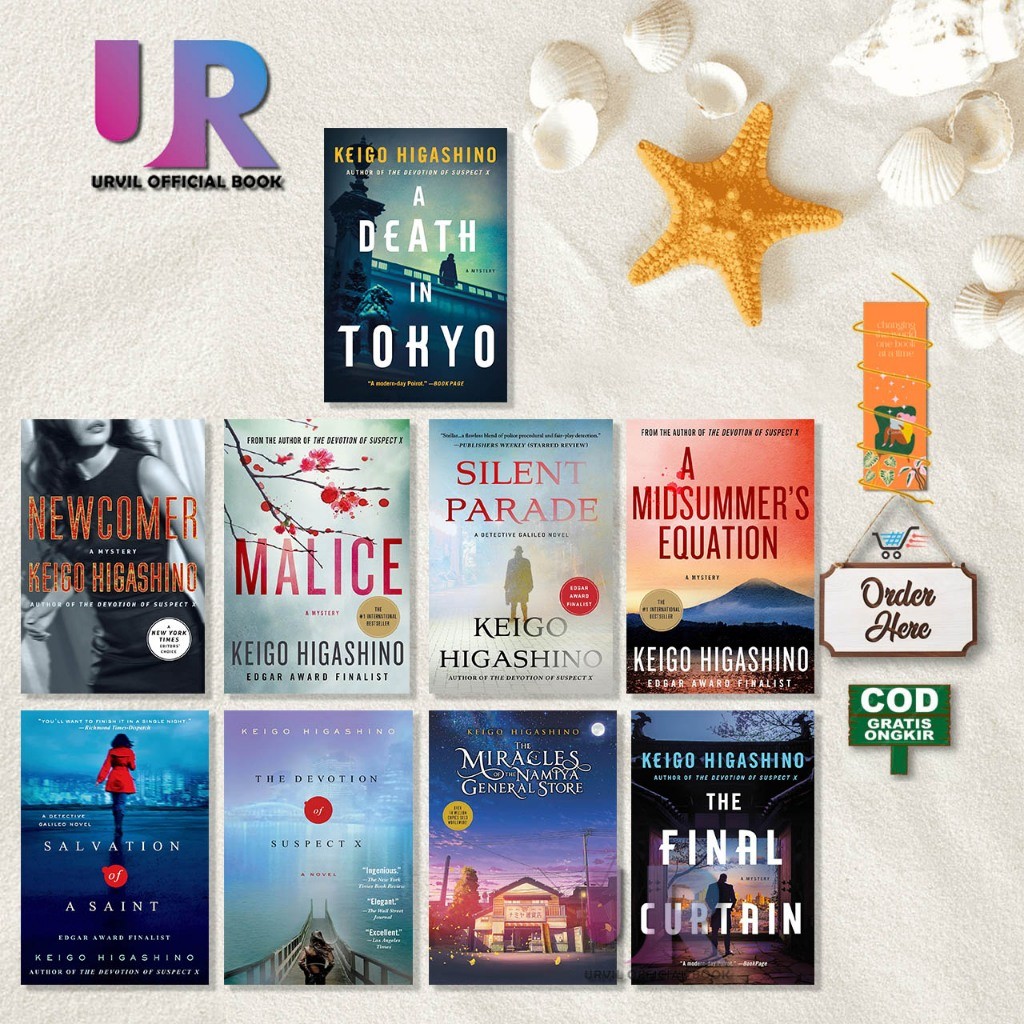 Invisible Helix - The Final Curtain - Malice - Newcomer - A Death in Tokyo - The Miracles of the Nam