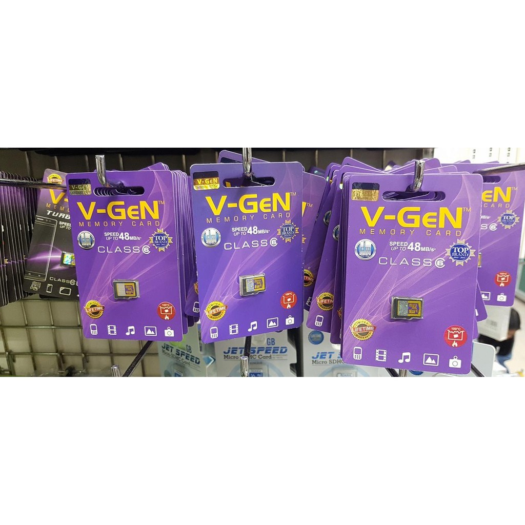 Viral Vgen V-Gen Kartu Mem Micro SD SDHC Memory Card Class 10 - 64 GB