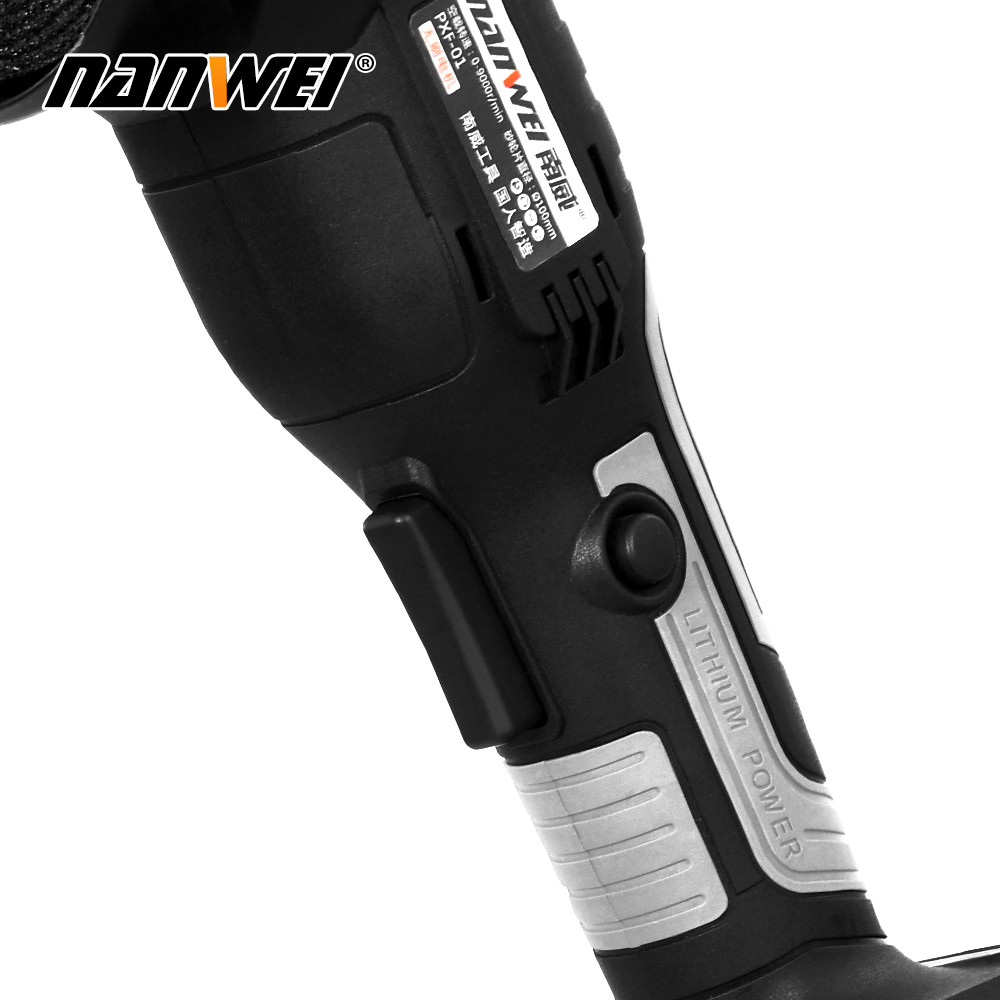 21V Light Weight rechargeable cordless brushless electric angle grinder