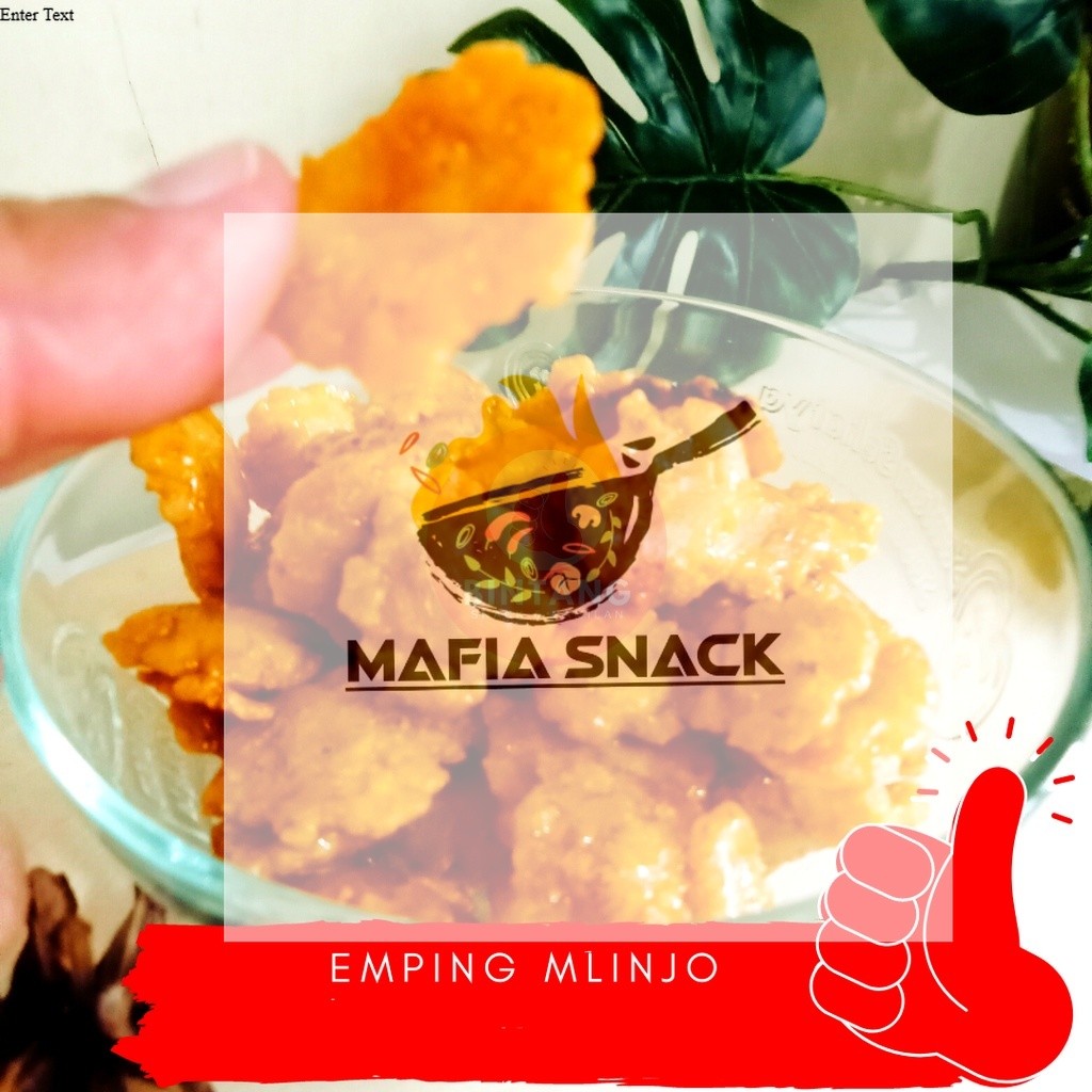 

Emping mlinjo manis 500 gr / emping