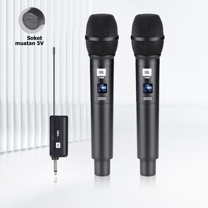 mic wireless  VM9,mic wireless,mic karaoke,wireless mikrofon,mik wireless,mik karaoke,wireless micro