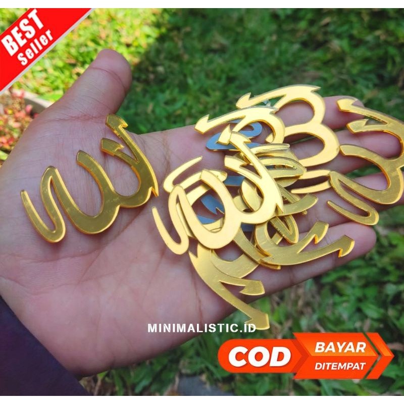 

Paling Murah!! Label Hijab Label Akrilik Lafaz Allah