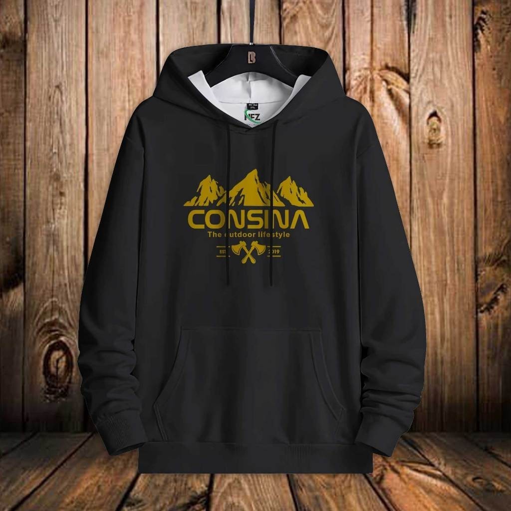 hoodie sweatshirt / hoodie pria wanita / hoodie consina/ jaket hoodie/ size s m l xl 2xl 3xl 4xl 5xl