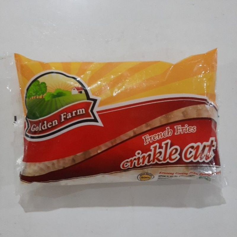 

GOLDEN FARM kentang crinkle 500gr