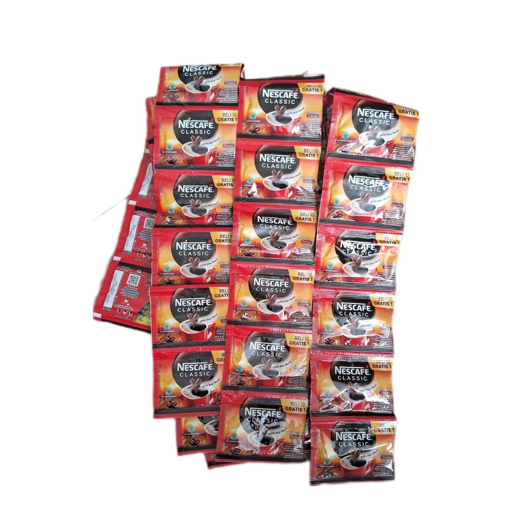 

Nescafe Kopi Instant Classic Renteng 10 sachet x 2g