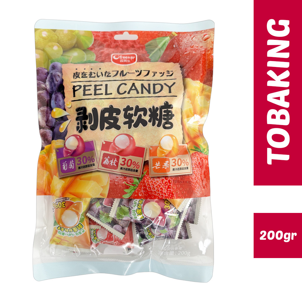 

Permen Jelly Buah Kupas Peel Candy 200gr IMLEK Halal