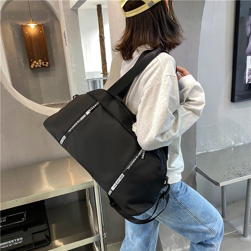 WNG - Tas Kabin Pesawat Travel Fashion Bag Duffel Tas - Tas GYM Sport Kapasitas Besar