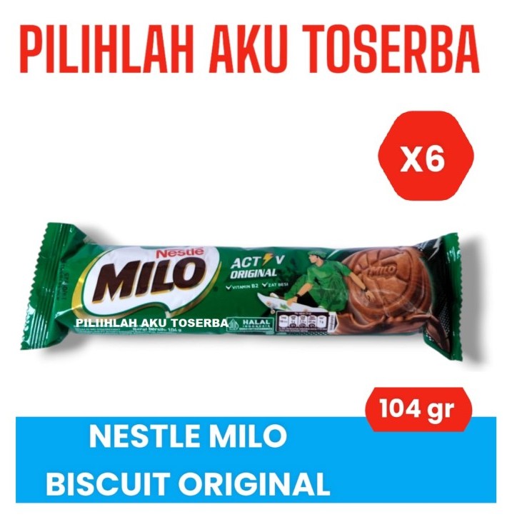 

Biskuit MILO ORIGINAL Roll 104 gr - ( HARGA 6 PCS )