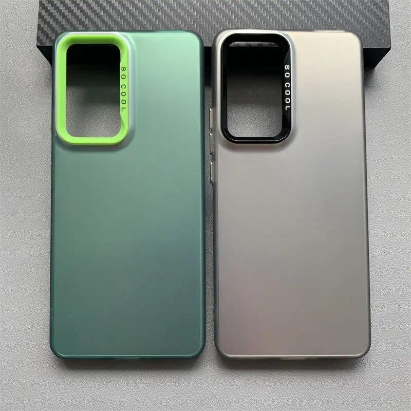 For Xiaomi Poco M5s Poco M3 Pro POCO M3 Pro 5G poco m5s Phone Case Frosted Anti-Slippery Metal Film 