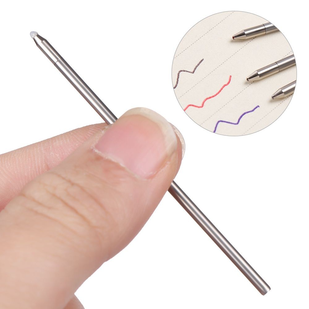 

Office Writing Supplies Learning Accessories Replacement Black Blue Red Replace Refill Medium Nib Core Diamond Pen Refills