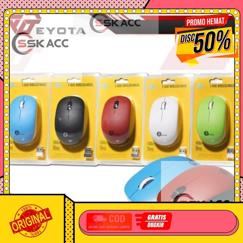 Mouse Wireless Eyota M166 / Mouse Eyota GROSIR-KOMPUTER