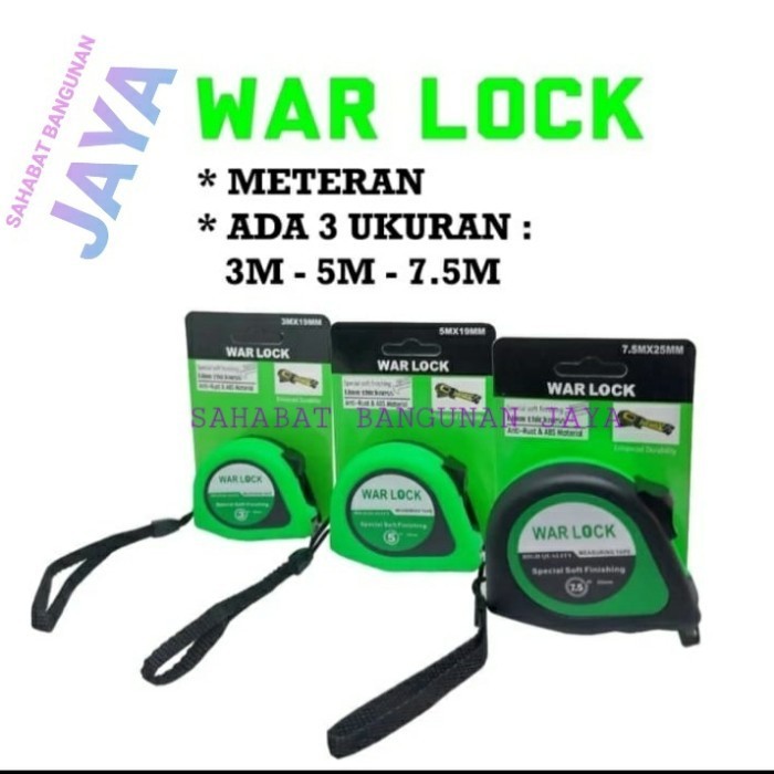 METERAN ABS WARLOCK 5M,7½M,10M - 3M - 5M