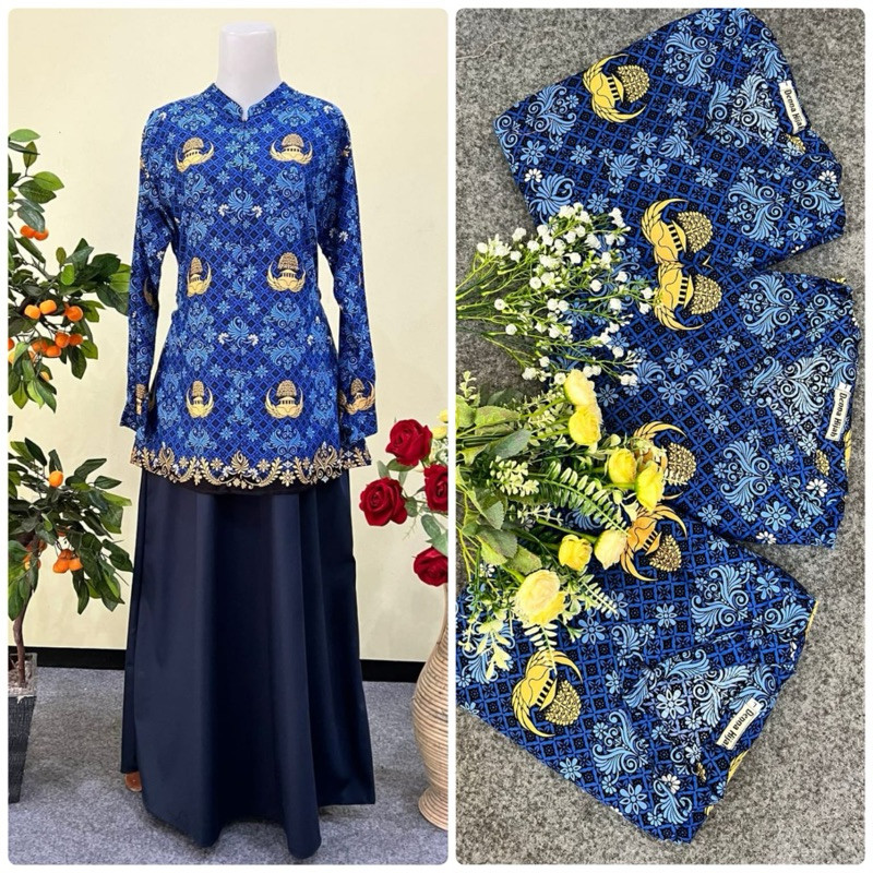 BAHAN PREMIUM / GAMIS KORPRI STELAN PNS / GAMIS KERJA / Dress KORPRI