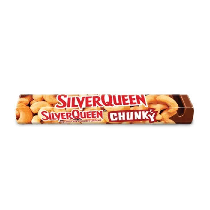 

NEW ITEM SNACK SILVER QUEEN CHUNKY CASHEWS 95g