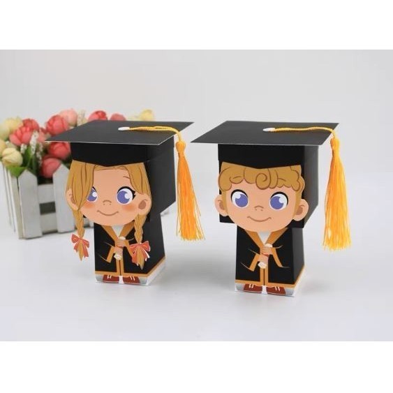 

Candy Box Gambar Topi Wisuda Pria dan Wanita