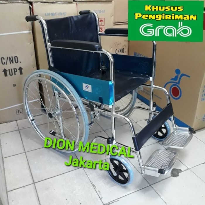 KURSI RODA STANDART MURAH SIAP KIRIM PAKAI GRAB BIKE