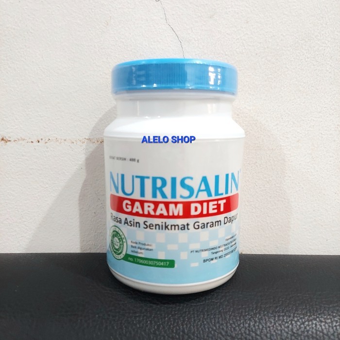 

Nutrisalin garam diet 400gr garam rendah natrium 400 gr garam dapur