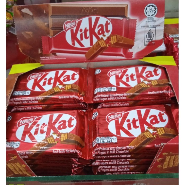 

NESTLE KIT-KAT 4F 35 GRAM RED