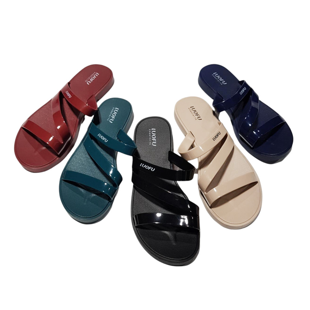 BLO Luofu Sandal Jelly Karet Kokop Luofu F2317-A01S (K7)
