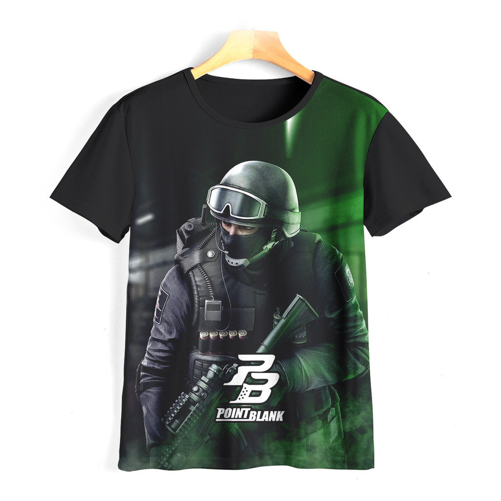 Kaos Point Blank Keren dan Adem | Kaos Game Point Blank Untuk Anak | 044PB006