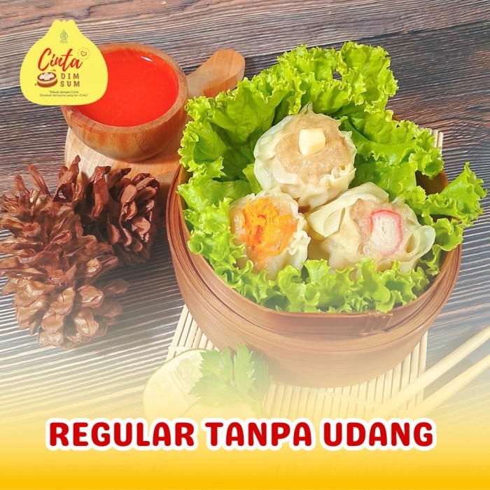 

Dimsum Regular Tanpa Udang 50pcs(Frozen)