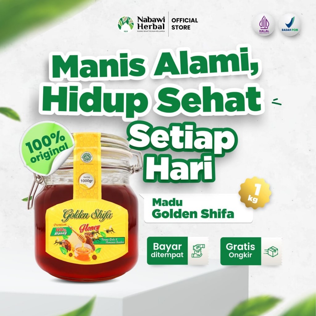 

GOLDEN SHIFA - Madu Golden Shifa Honey 1kg