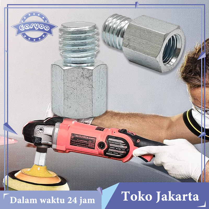 Konverter Gerinda M10 Ke M14 Adaptor Gerinda Untuk Mesin Gergaji Alat Poles Bor M10 To M14 M16 To M1