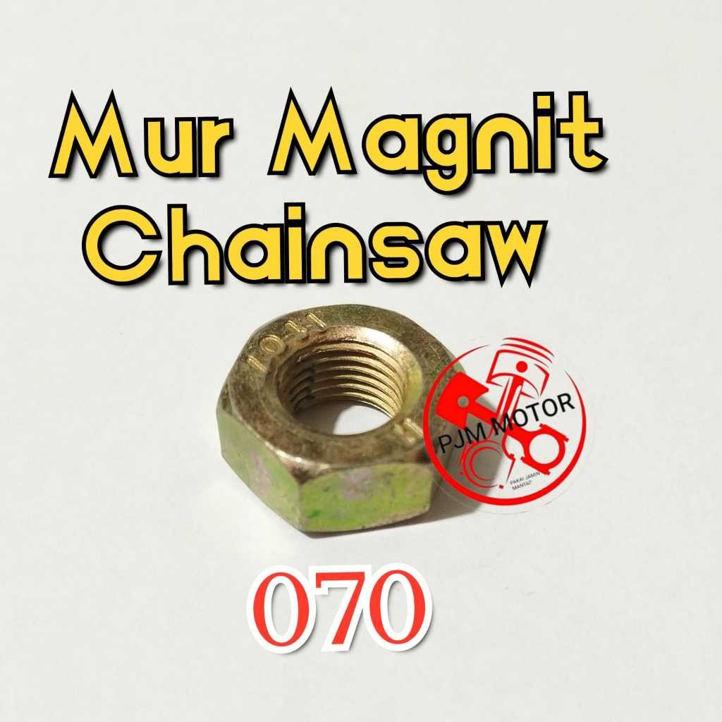 

070 mur magnet nut magnit mesin chainsaw senso sinso besar amplas