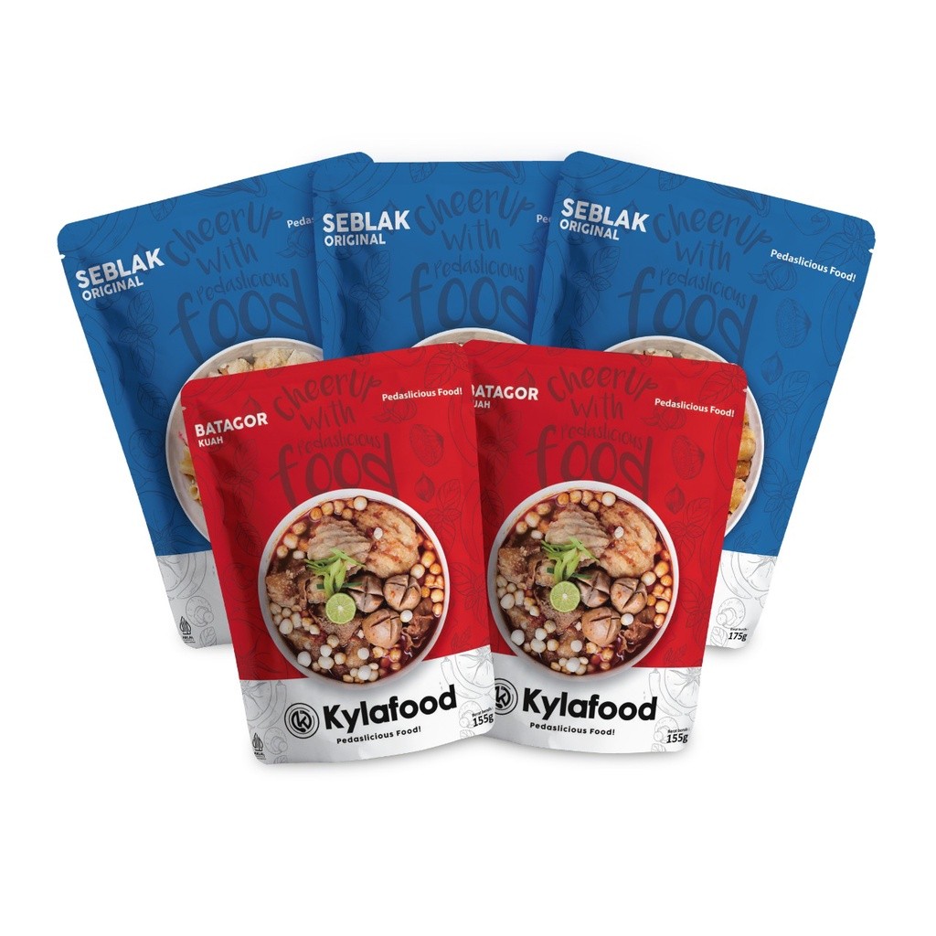 

Kylafood Paket (3 Seblak Original 2 Batagor Kuah)