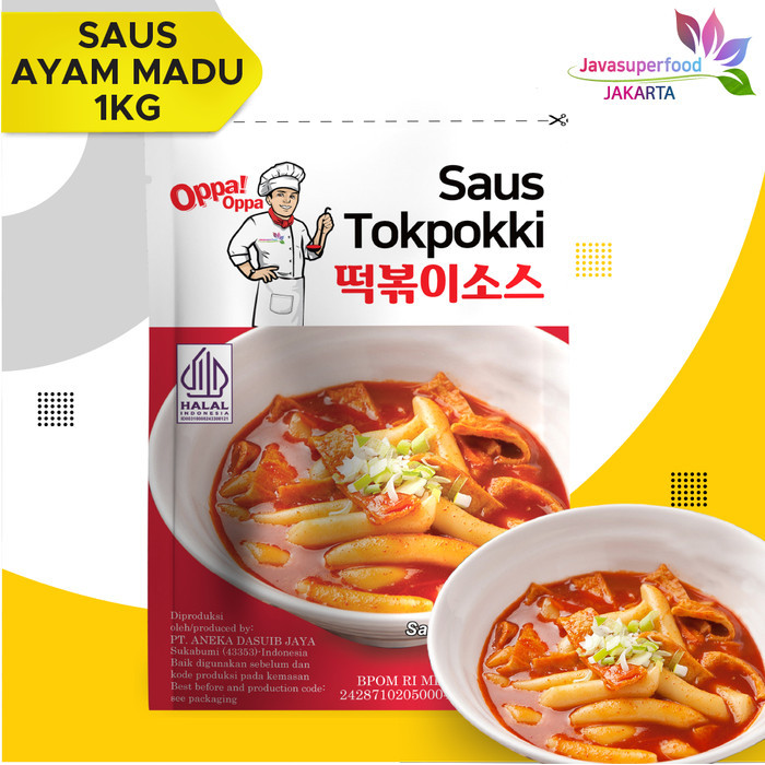 

[[Promo]]Best Seller Bumbu Saus Tokpoki topoki Tteokbokki tokpokki Odeng Fish Cake 1kg