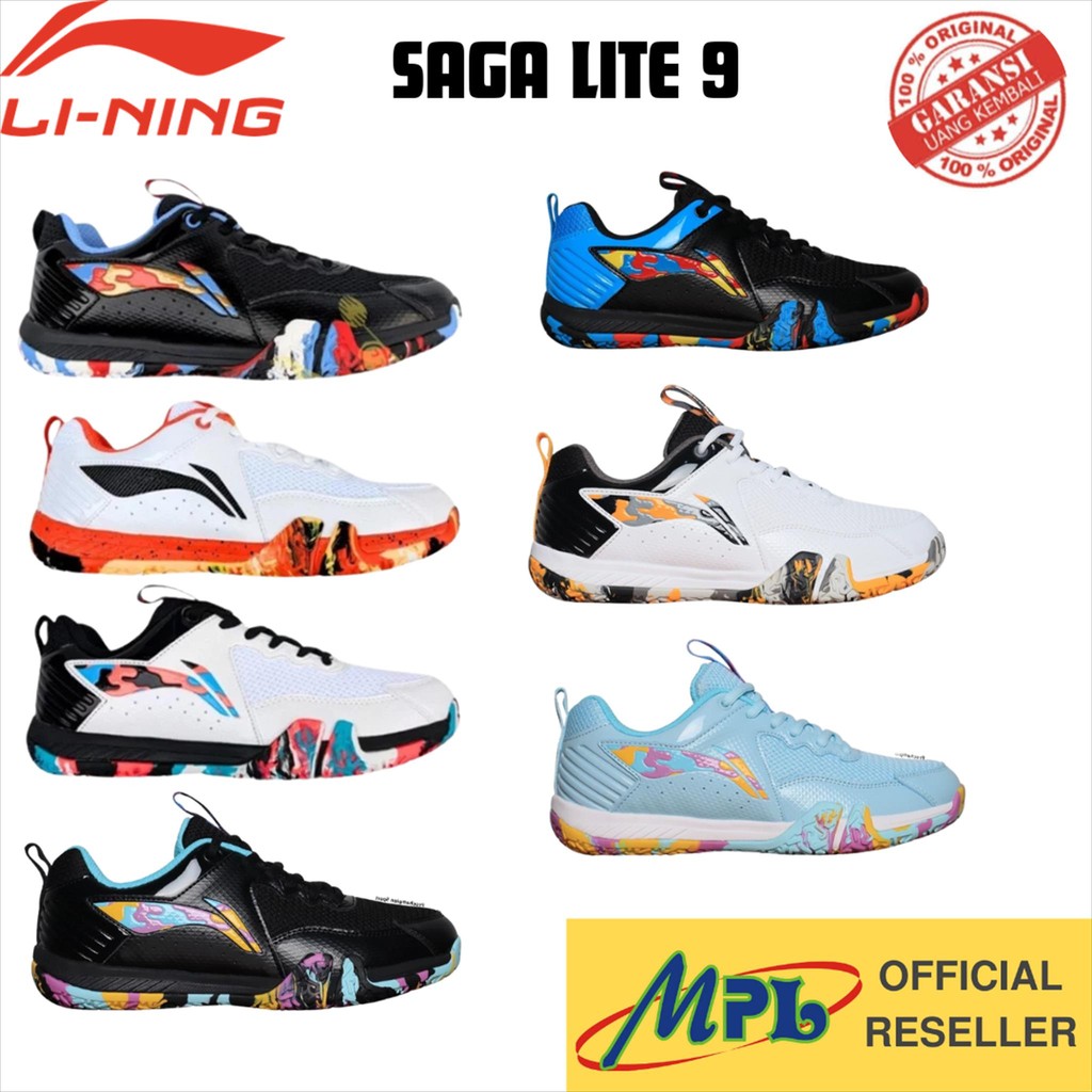 SEPATU BADMINTON LINING SAGA LITE 9